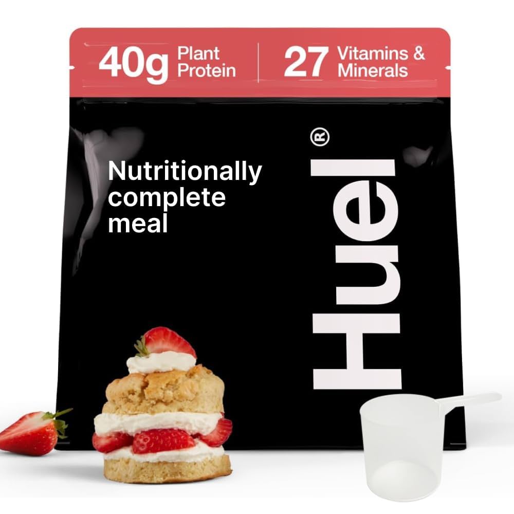 Amazon.com : Huel Black Edition | Strawberry Shortcake 40g